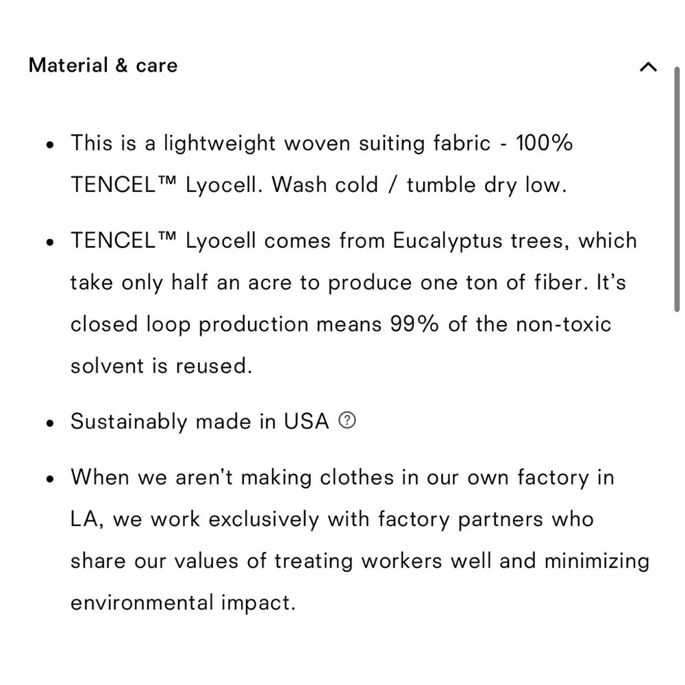 Reformation Mason Pant - Picture 15 of 15